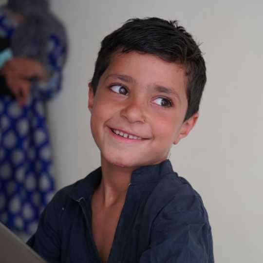 Orphan Eid gifts in Kashmir